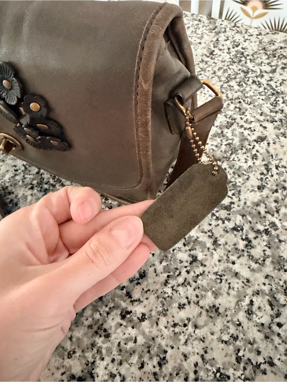 Altered Vintage Coach City Bag - Picture 4 of 10